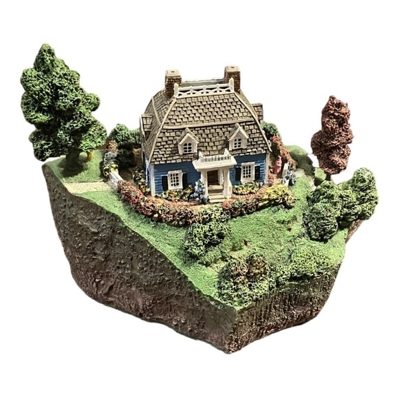 Danbury Mint Fishermans Cove Colin Gough Fishing Village Sculpture Figurines - Picture 1 of 13